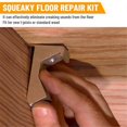 thumbnail image 4 of Floor Repair Kit, No More Squeaks Kit Eliminates Floor Squeaks, 4 of 5
