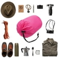thumbnail image 5 of Uxcell 1-Pack Stuff Sack, 5 x 10 Inch Waterproof Storage Sacks Drawstring Ultralight for Backpacking [Rose Red], 5 of 8