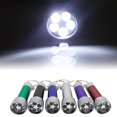 thumbnail image 4 of Mini LED Flashlight Outdoor Camping Hiking Walking Portable Pocket Hand Torch with Key Ring  Silver Grey, 4 of 8