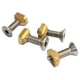 thumbnail image 4 of Tornillos para aletas de tabla de surf, 4 piezas, sin herramientas, tornillo universal para aletas de surf Latón M6, 4 of 8