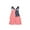 Red Blue, variant on Summer American Flag Print Denim Bib Adjustable Straps Overall Shorts for Men Women One Piece Romper