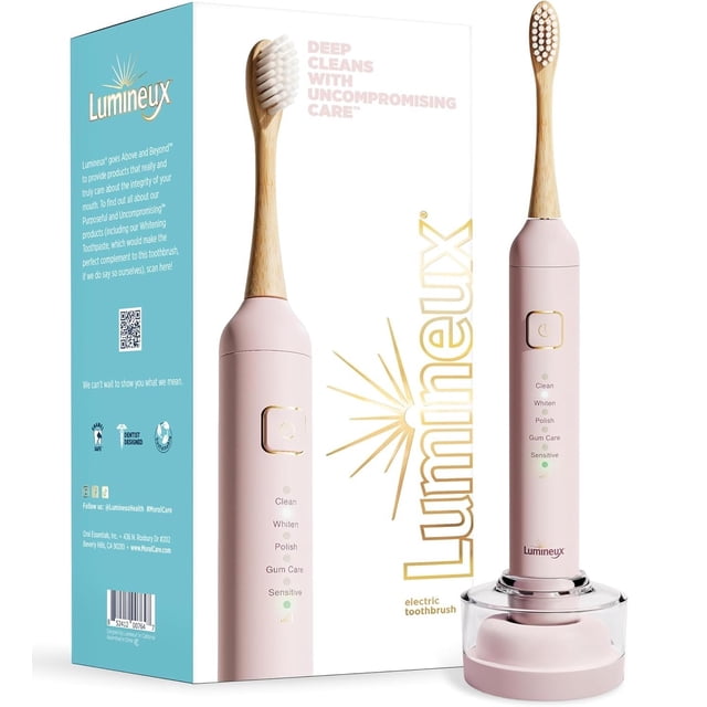 Cepillo de dientes eléctrico Lumineux Teeth Whitening Sonic Bamboo
