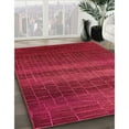 thumbnail image 3 of Ahgly Company Machine Washable Indoor Rectangle Industrial Modern Ferrari Red Area Rugs, 6' x 9', 3 of 7