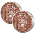 thumbnail image 1 of Bálsamo para barba Viking Revolution con aroma a sándalo, paquete de 2, 1 of 7