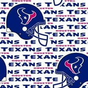 NFL Houston Texans Cotton Fabric, per Yard