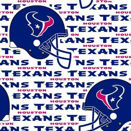 NFL Houston Texans Cotton Fabric, per Yard