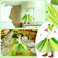 thumbnail image 7 of Gnmfd 7 Inch Mini Desk Gooses Costume with Frogs Hat and Green Tutus Dress, Miniature Table Goose Outfit for Magnetic Figurines, Holiday Party Décor, Desk Display Accessories, 7 of 7