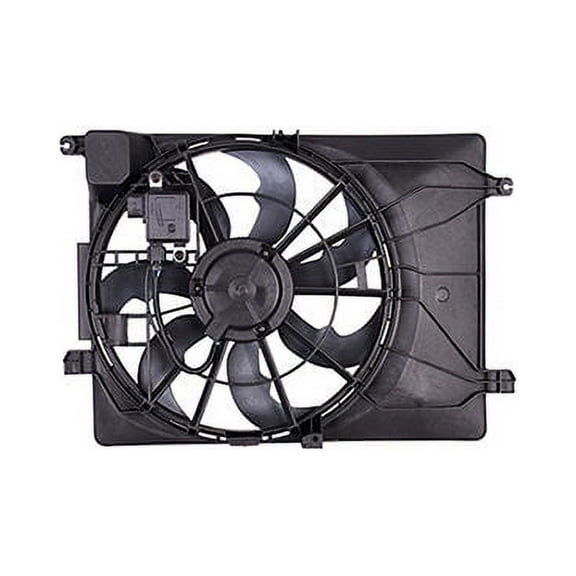 Radiator Fan Assembly - Compatible with 2016 - 2021 Hyundai Tucson 2017 2018 2019 2020