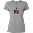 thumbnail image 3 of Inktastic Ballerina Dancer I Love Ballet Women's T-Shirt, 3 of 5
