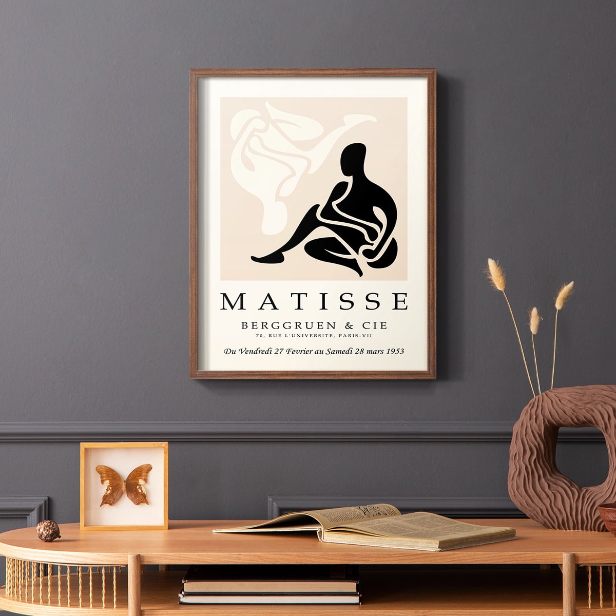 Matisse XLV Framed Print - Solid Wood