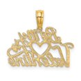 thumbnail image 3 of FB Jewels 14K Yellow Gold Be My Valentine Pendant, 3 of 4