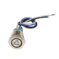 thumbnail image 2 of Interruptor de botón pulsador impermeable 2pcs 19mm para PC Interruptor cendido, , interruptor de botón de cuerno Macarena Interruptor de botón pulsador de enclavamiento, 2 of 7