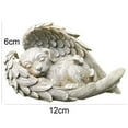 thumbnail image 3 of Dream Lifestyle The Dog Angel Memorial Statue,Dog Angle Memorial Tombstone Angel Decorations,Resin Pet Tombstone Dogs Dog Figurines,Pet Grave Markers Dog Cat in Angel Wing Figurine, 3 of 8
