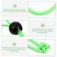 thumbnail image 2 of 20 Pcs Tent Bungee Cord Tent Camping Tarp Spring Ties Canopy Rope Tie End Bungee Cords Tie Downs Bungee Balls Black Bungee Cord Bungee Strap Goggles Tether, 2 of 5