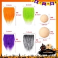 thumbnail image 4 of 15 Piezas de Barbas de Gnomo para Manualidades Día de Pascua Tela de Piel Sintética Barbas de Gnomos Precortadas Hechas a Mano 30 Piezas Bolas de Madera para Halloween Navidad Día de San Valentín Día, 4 of 4