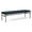 Midnight Sky, variant on Avon Reception Waiting 3 Seat Bench 650 LB Capacity / Charcoal Steel / Navy Blue