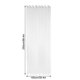 thumbnail image 2 of Paneles de revestimiento de ventana de cortina blanca transparente semi-sombreado para cocina, dormitorio, sala de estar, 1 pieza, 100x250cm Noticed LF0158-03B, 2 of 7