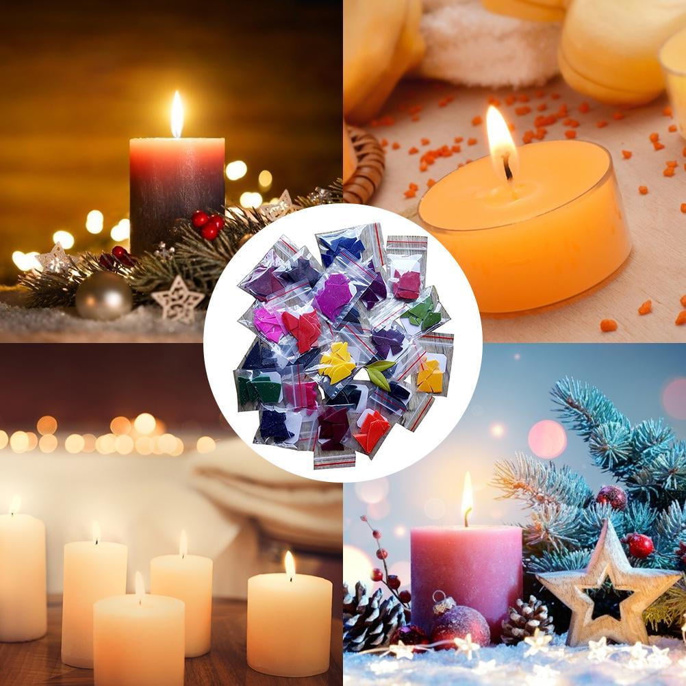 24 Colours Candle Wax Dye Natural Wax Dye Safe Soy Wax Dye for Candle Making  