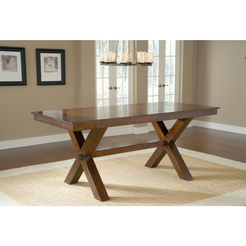 Park Avenue Counter Height Trestle Table