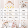 thumbnail image 3 of KPOPLK Baby Girls Pajamas Set 6 9 12 18 Months 2T 3T 4T Toddler Girls PJs Summer Sleepwear for Little Kids Homewear Red Size 3-4 Years, 3 of 4