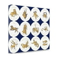 thumbnail image 2 of "Gilded Zodiac Signs" By Sue Schlabach, Fine Art Giclee Print on Gallery Wrap Canvas, Ready to Hang, 2 of 2