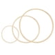 thumbnail image 1 of 3 aros de bordado de macramé para crear atrapasueños de boda. 15cm 30cm 40cm, 1 of 9