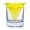 Yellow #4, variant on pstuiky Cups Whiskey Wedge + Glass Ice Film Whisky Glass Layered Glass Sale