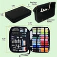 thumbnail image 3 of HLONK 95-Piece Sewing Kit with Multi-Color Threads  Needles  and Accessories for Emergency Repairs and Small Fixes, 3 of 7