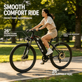 thumbnail image 5 of Electric Bike for Adults,26”Electric Mountain Bike 432Wh Internal Battery & LCD Display, with 7-Speed, 20MPH Ebike,720W (Peak) Motor Commuter Electric Bicycle,UL2849, 5 of 9