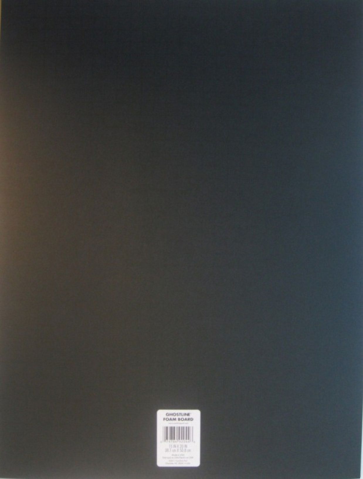 Ghostline Foam 15"x20" Black Poster Board Paper