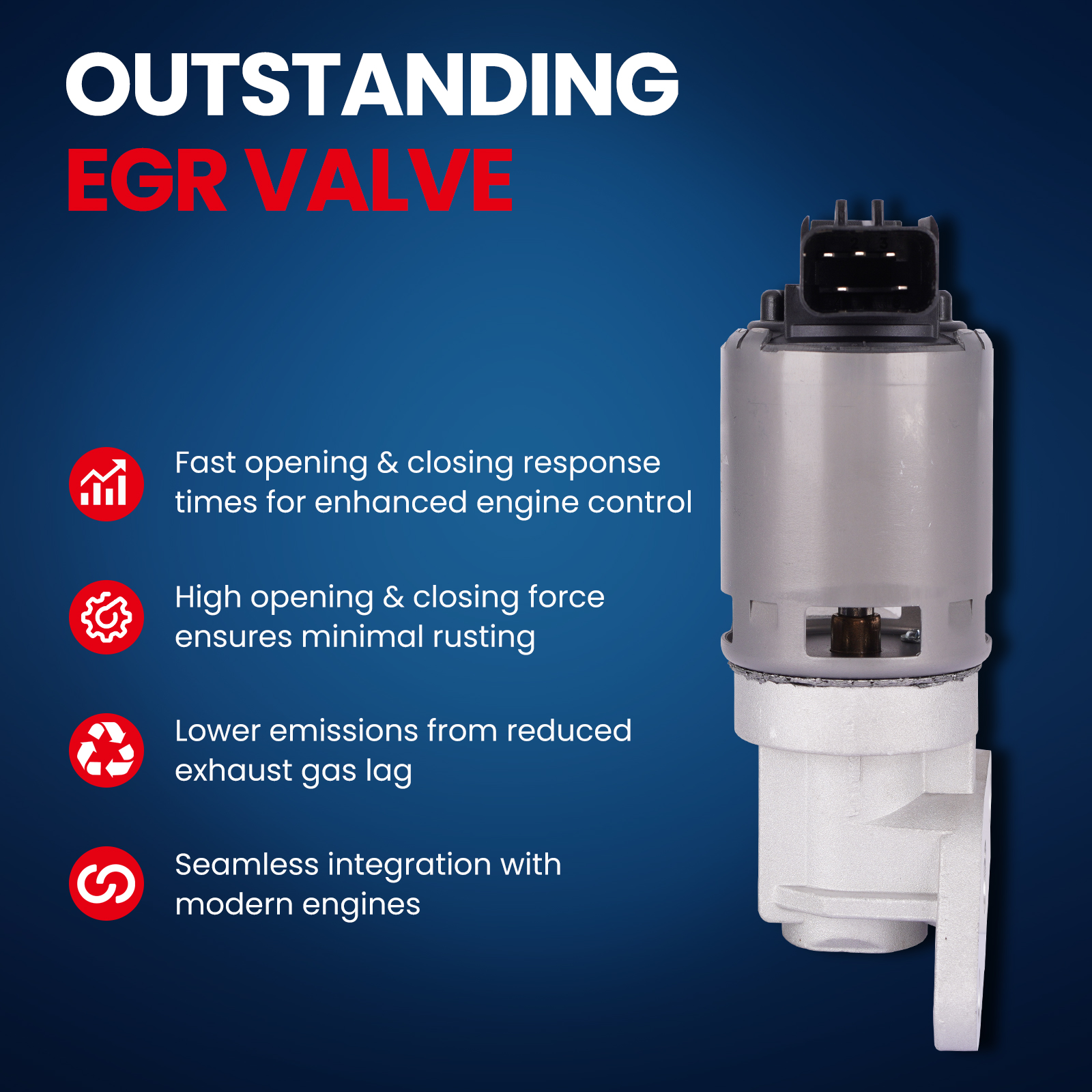 MOCA AUTOPARTS EGV823 Exhaust Gas Recirculation EGR Valve Fit for 2005-2007 Chrysler Town & Country 3.3L 3.8L & 2004-2007 Chrysler Voyager 3.3L & 2005-2007 Dodge Grand Caravan 3.3L 3.8L