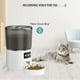 thumbnail image 3 of 4L Auto Cat Feeder Pet para Smart Dispensador de croquetas de alimentos cuenco de acero inoxidable, 3 of 12