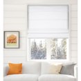 thumbnail image 4 of Arlo Blinds Thermal Room Darkening Fabric Roman Shades Top Down Bottom Up, Color: Pure White, Size: 26.5"W x 48"H, 4 of 6