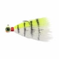 thumbnail image 2 of Northland Tackle DVBJ5-10 Deep-Vee Bucktail Jig - Chartreuse, 3/8 OZ, 2 of 3