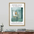 thumbnail image 2 of PixonSign Framed Canvas Print Wall Art Xavier Valls Pastel Still Life Painter Studio Classic Vintage Illustrations Fine Art Decorative Multicolor for Living Room, Bedroom, Office - 24"x36" NATURAL, 2 of 5