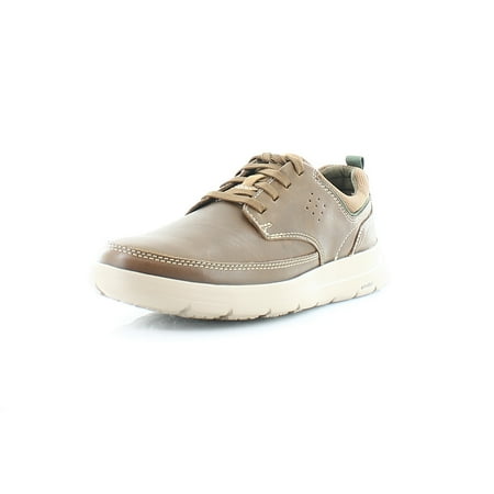 

Rockport Trueflex Cayden Plain Toe Men s Athletic Catechu Wood Leather Size 7 M