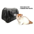 thumbnail image 6 of ZaneSun Cat Carrier,Soft-Sided Pet Travel Carrier for Cats,Dogs Puppy Comfort Portable Foldable Pet Bag Airline Approved(black), 6 of 6