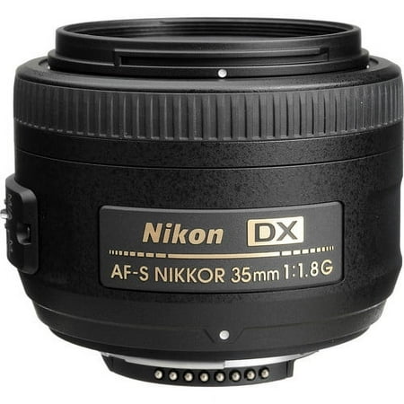 UPC: 0018208021833 | Nikon Nikkor 35mm Lens f/1.8G AF-S DX (#2183)