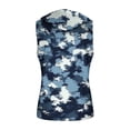 thumbnail image 5 of Gamivast Sun Protection Hoodie for Men Zip up Muscle Fit Sleeveless Sun Hoodie Lightweight Breathable Athletic Hoodie with Camo Pattern for Outdoor Wear, 5 of 8