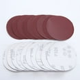 thumbnail image 3 of 20pcs 5inch 125mm No Hole Hook and Loop Sanding Discs 60-2000 Grit Sandpaper, 3 of 8