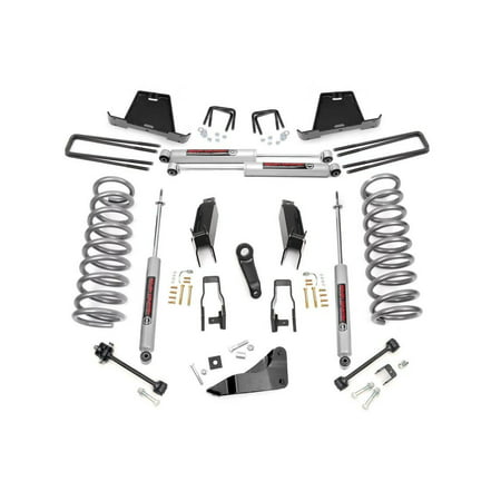 Rough Country Suspension Lift Kits (fits) 2009-2010 RAM Truck 2500 3500 Suspension (Best Lift Kit For Ram 2500)