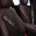 thumbnail image 3 of Chririnla Patriotic Stars Seat Belt Shoulder Pad Skin-Friendly Seat Belt Cover Pad Soft 2 Pack Compatible with Cars Auto, 3 of 8