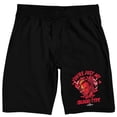 thumbnail image 5 of The Lost Boys Valentine's You're Not My Type Men's Black Lounge Shorts-3XL, 5 of 7