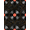 Black White Coral, Pattern 15, variant on ODIKA Disc Circular Nostalgic Phonograph Spiral Groove Retro Record Stain Resistant Low Profile for Dorm Room, Small Living Apartment