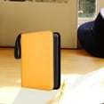 thumbnail image 3 of segolike Trading Card Binder Protector Carrying Case PU Leather with 50 Removable Yellow, 3 of 9