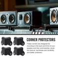 thumbnail image 4 of SHISUYAN 16 Pcs Boîte à Son Protection en Fer Coin Meubles Protection contre les Collisions, 4 of 8
