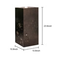 thumbnail image 2 of SunJet Indoor Water Fountain with LED Lights, Metal Brown, 10.8" x 10.8" x 23.6", 2 of 12