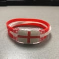 thumbnail image 2 of Pulsera LED que anima la bandera nacional de silicona que ilumina las pulseras luminosas (Inglaterra) Likrtyny Para estrenar, 2 of 8