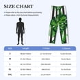 thumbnail image 2 of Salouo Palm Greenery Print Pajama Pants for Men, Lounge Pants Elastic Waistband Casual Men's sleepwear Loungewear Sleep Pajama Pant -X-Large, 2 of 7