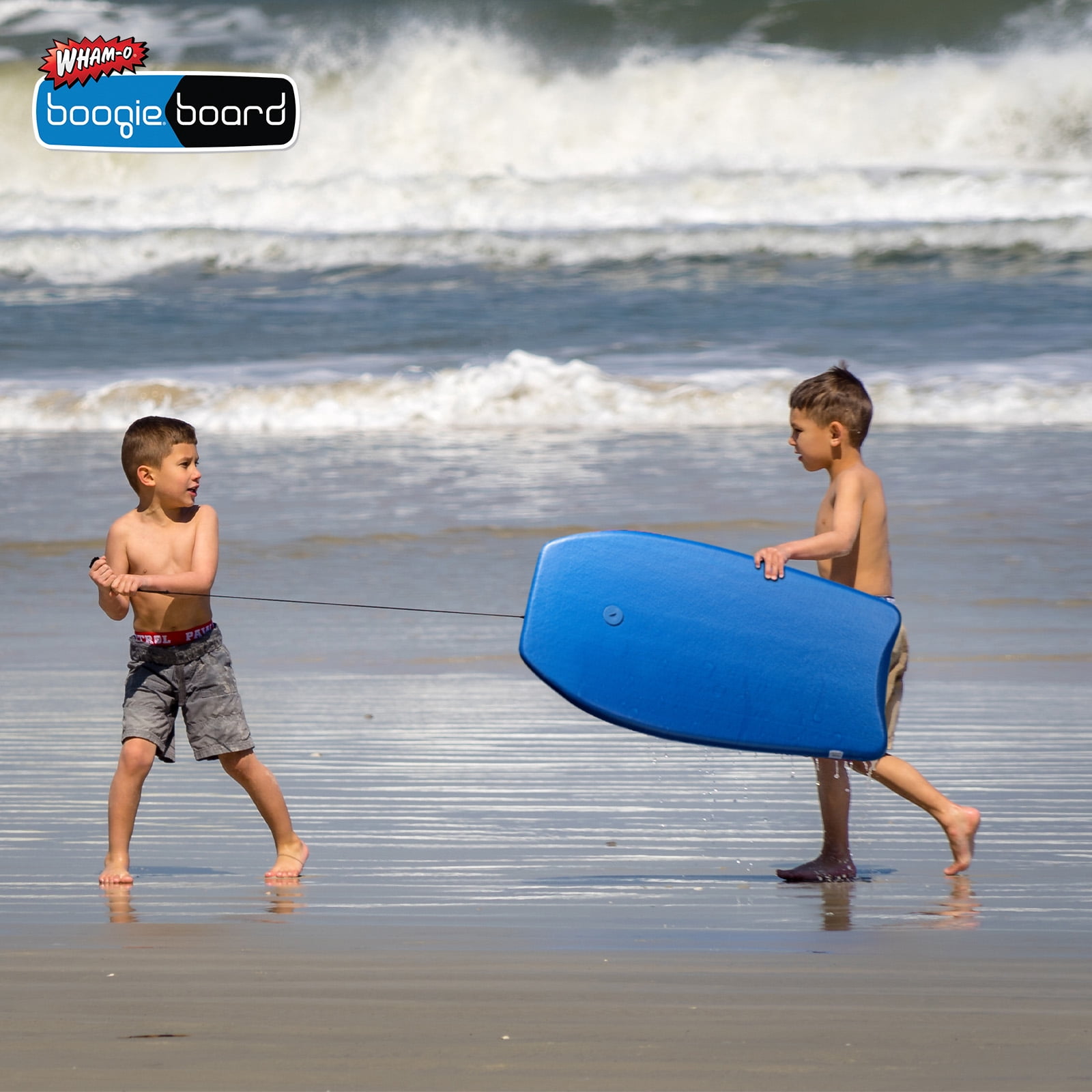 Boogle Board ボディーボード Wham-O 2 Pack 37 Inch Boogie Board, Body Board with Wrist Leash